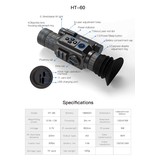 Sytong Mira de rifle de visão noturna digital de uso duplo HT-60 NV 850