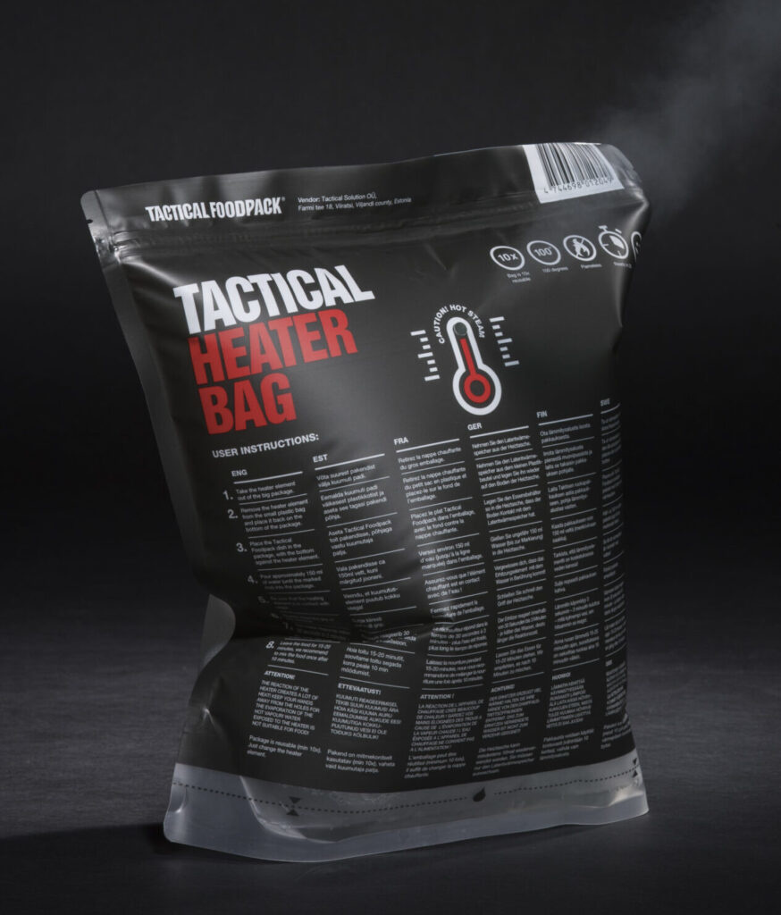 Tactical Foodpack Sac chauffant avec élément chauffant