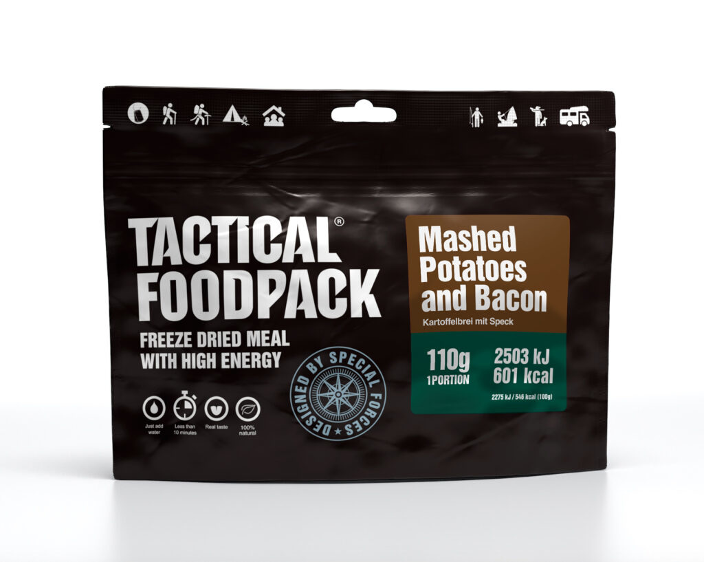 Tactical Foodpack Purê de batata com bacon - 110g