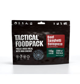 Tactical Foodpack Espaguete à Bolonhesa Carne - 115g