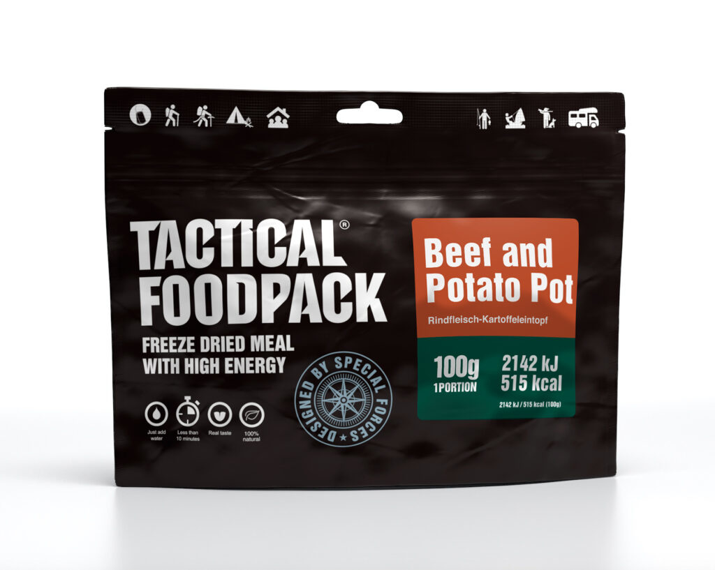 Tactical Foodpack Pentola Manzo e Patate - 100g