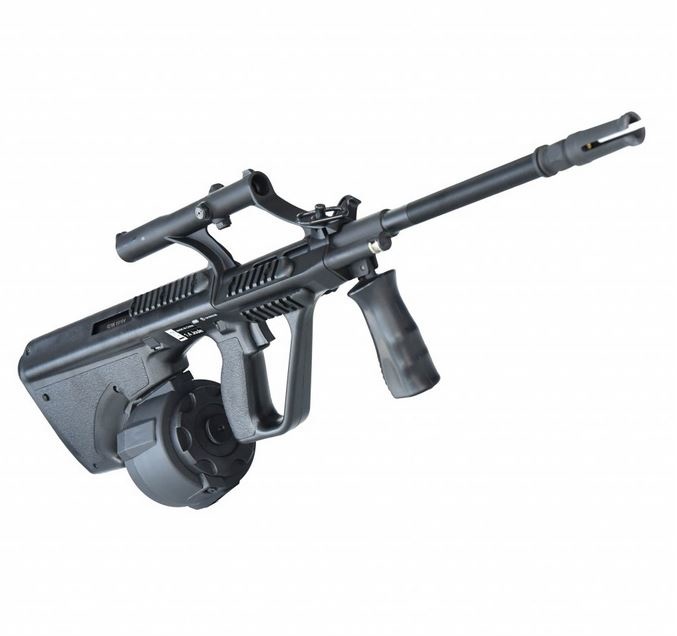 Angel Custom Elektryczny magazynek bębnowy Firestorm 1500 kulek - BK