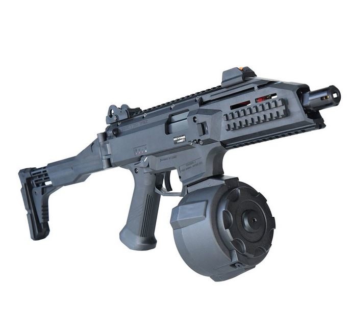 Angel Custom Elektryczny magazynek bębnowy Firestorm 1500 kulek - BK