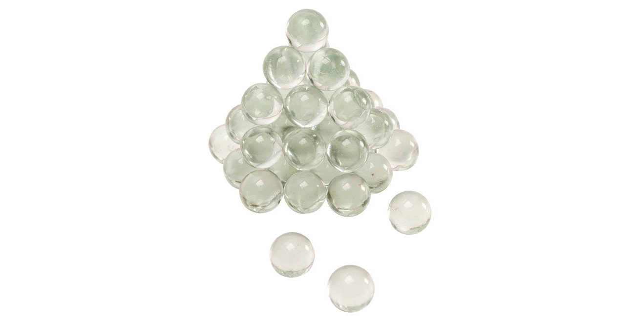 NXG Boules de verre SA-200 calibre 50 - 75 pièces
