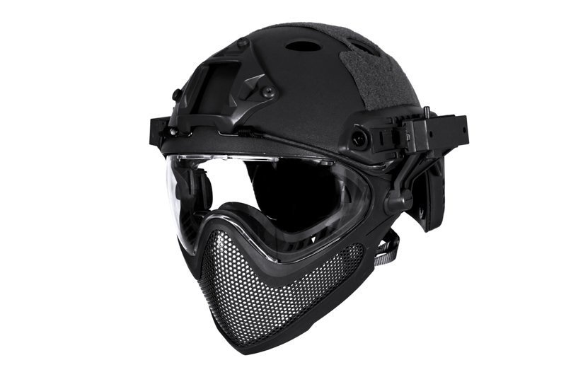 Ultimate Tactical Capacete modular FAST Para Jumper Piloteer II