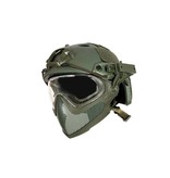 Ultimate Tactical Capacete modular FAST Para Jumper Piloteer II