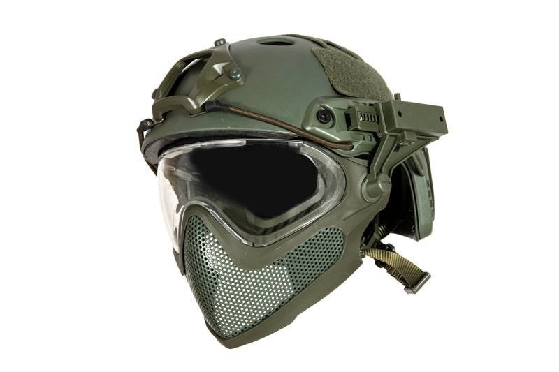 Ultimate Tactical Casco modular FAST Para Jumper Piloteer II