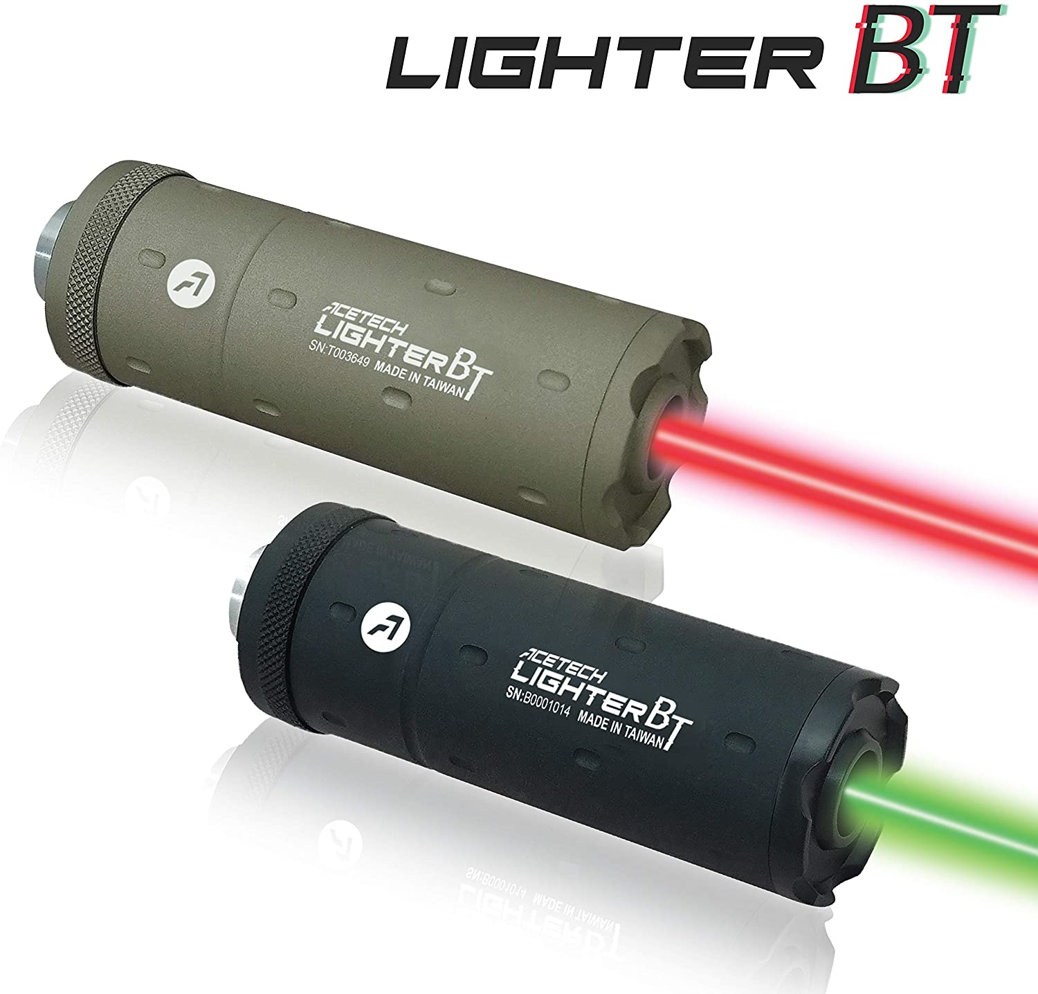 AceTech Lighter BT Tracer Tracer Silencer - BK/TAN