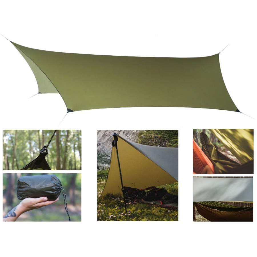 Lesovik HEKSA Crocodile Tarp ultraleggero - OD