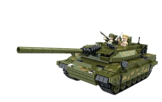 Cogo Tanque de batalla principal World Military Leopard 2 - 750 piezas