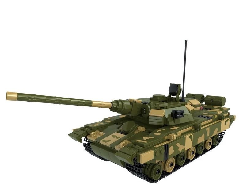 Cogo Tanque de batalha militar mundial T-90 - 727 peças