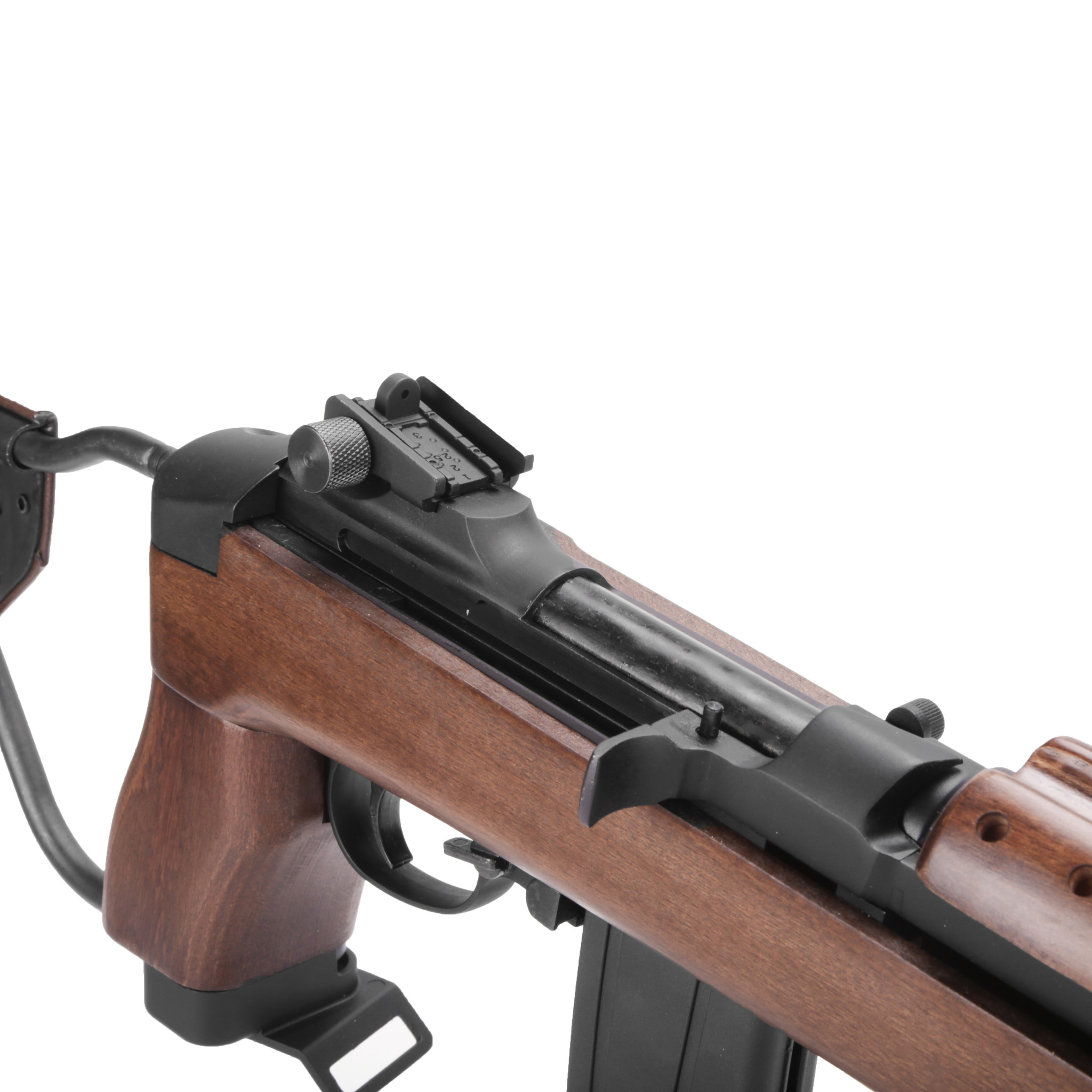 King Arms M1 Garand A1 Spadochroniarz WWII GBBR 1,49 dżula - prawdziwe drewno