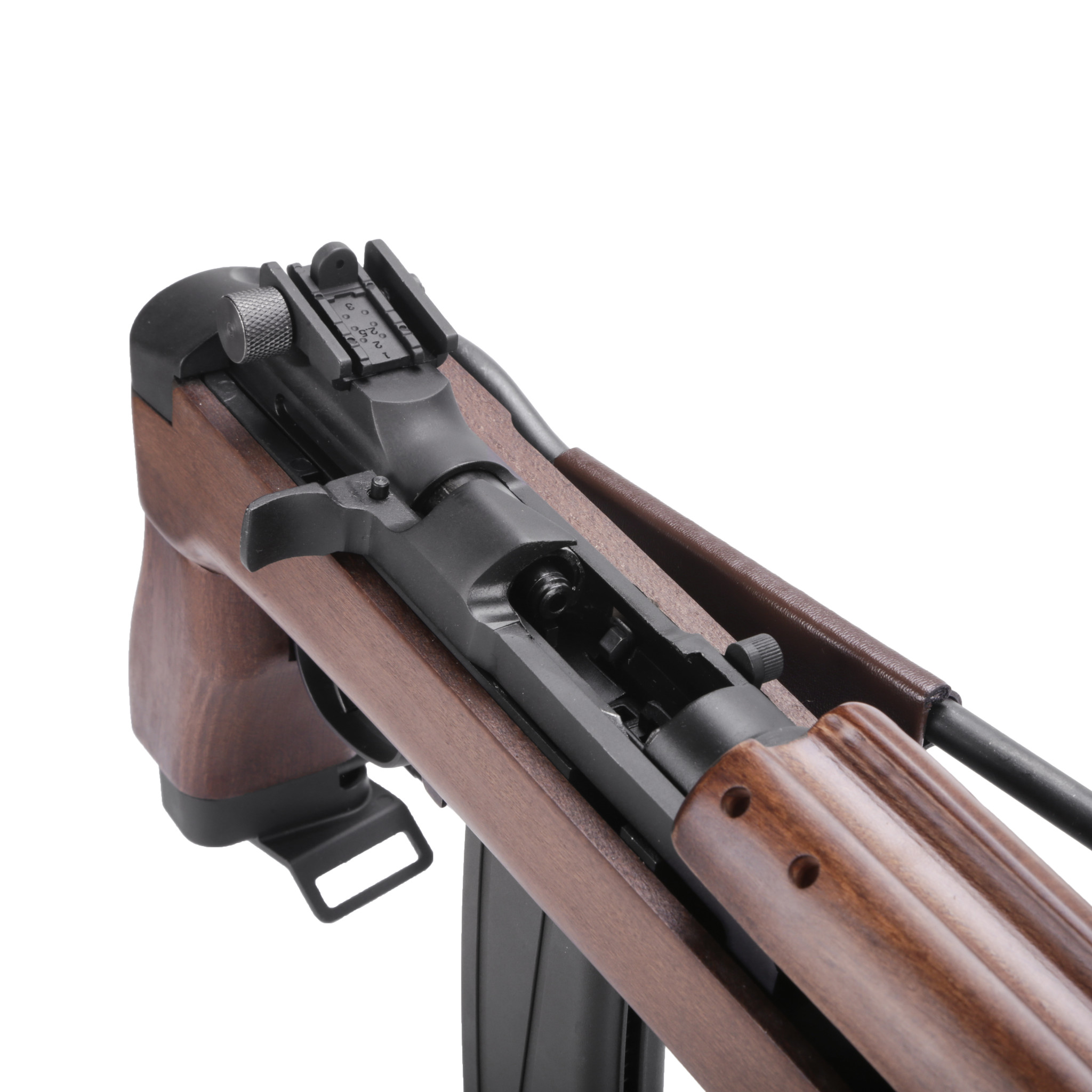 King Arms M1 Garand A1 Spadochroniarz WWII GBBR 1,49 dżula - prawdziwe drewno