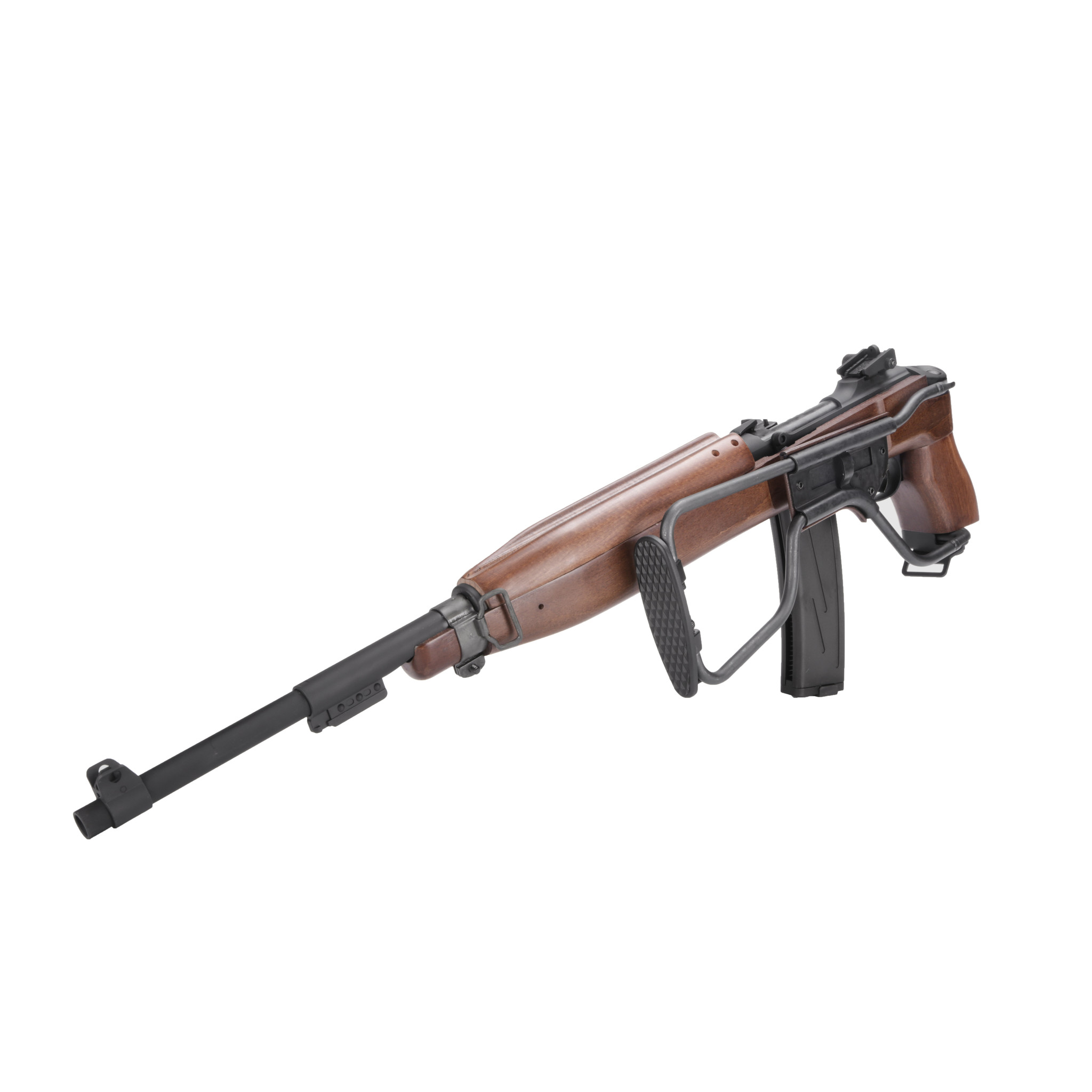 King Arms M1 Garand A1 Spadochroniarz WWII GBBR 1,49 dżula - prawdziwe drewno