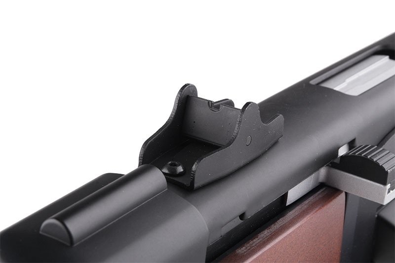 Snow Wolf Subfusil PPSH WWII AEG 1.0 julios - madera auténtica
