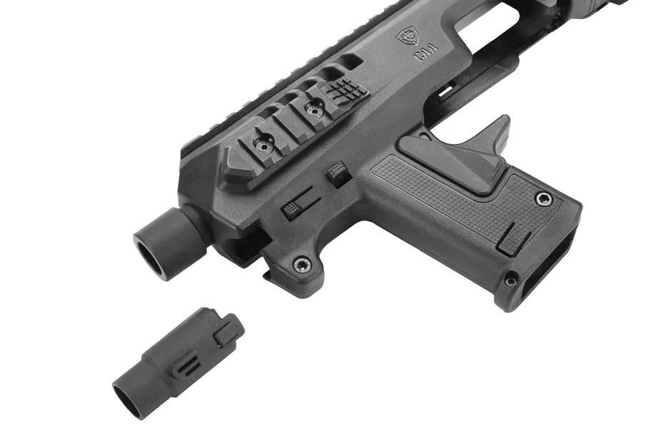 CAA Kit de conversión G5 Micro Roni para la serie Glock Airsoft - BK