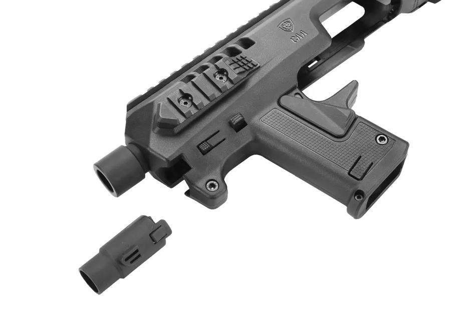 CAA Kit de conversion G5 Micro Roni pour la série Glock Airsoft - BK