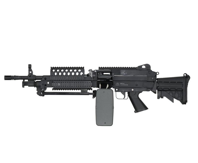 Cybergun Ametralladora FN MK46 AEG 1,49 julios - BK