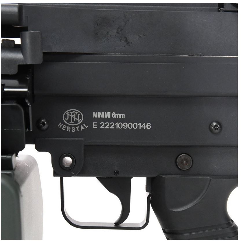 Cybergun Mitragliatrice FN MK46 AEG 1,49 joule - BK