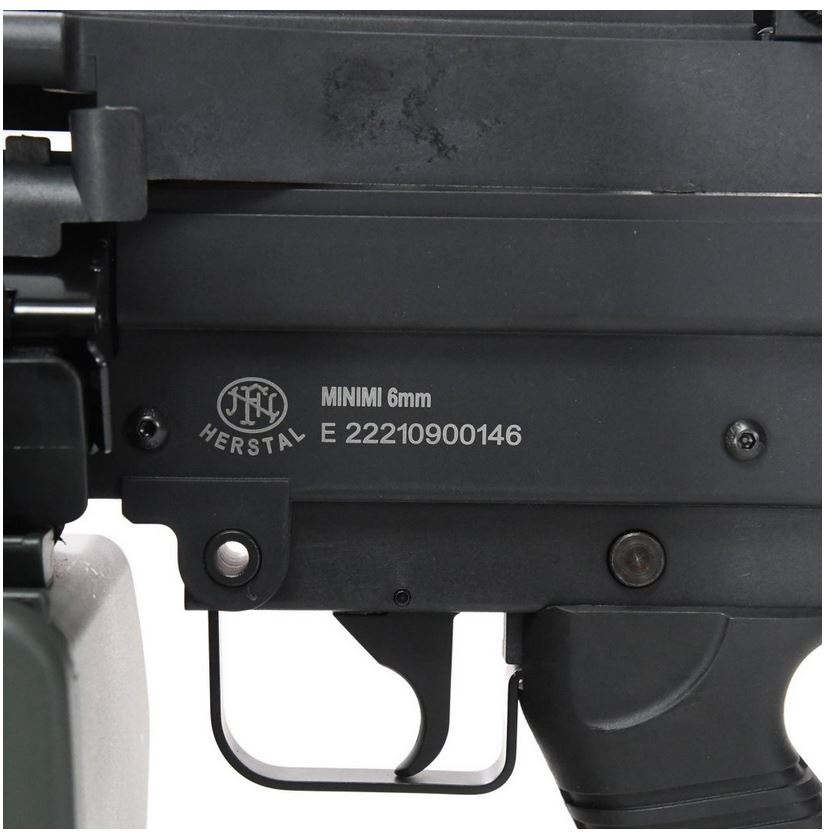 Cybergun Mitrailleuse FN MK46 AEG 1.49 joules - BK