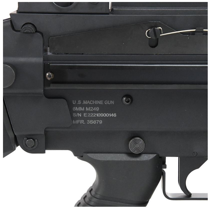 Cybergun Mitragliatrice FN MK46 AEG 1,49 joule - BK