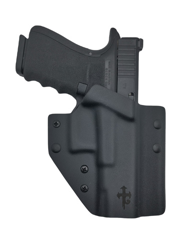 Treven Gear Coldre Glock 17/19 Crusader com presilhas para cinto - BK