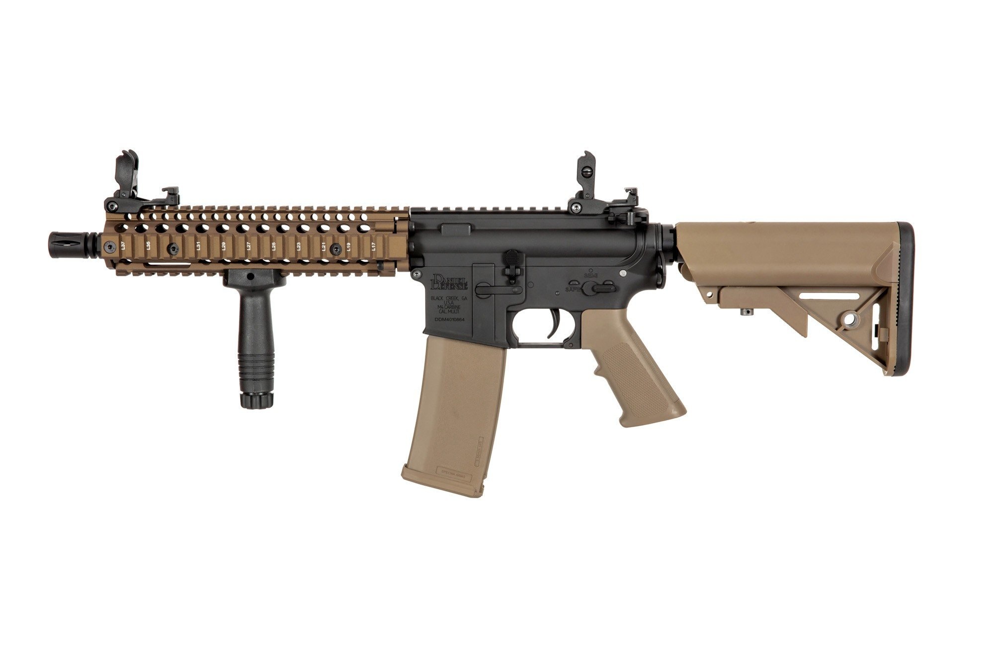 Specna Arms Daniel Defense SA-E19 Edge MK18 AEG 1,20 dżuli - Chaos Bronze