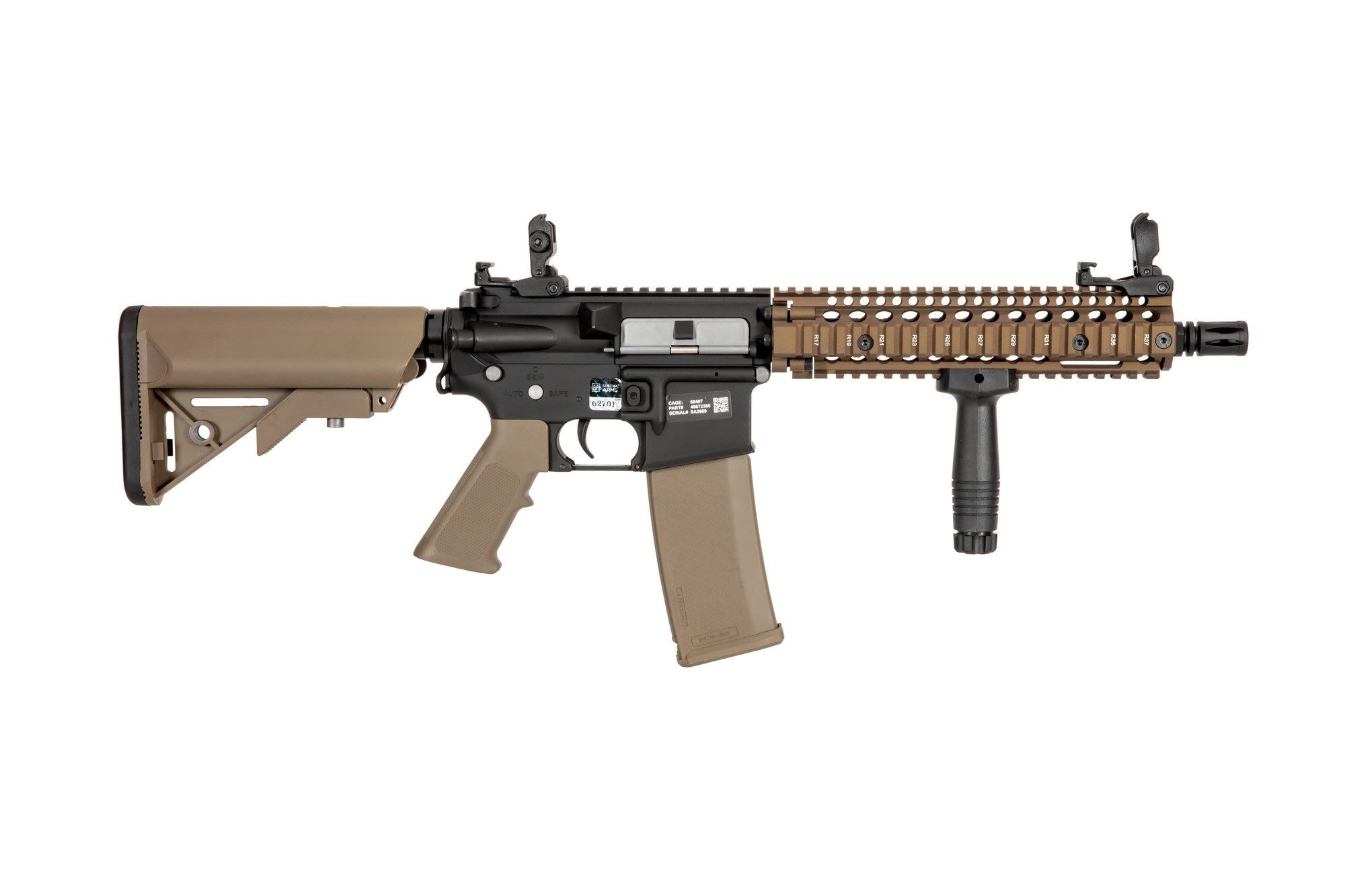 Specna Arms Daniel Defense SA-E19 Edge MK18 AEG 1,20 dżuli - Chaos Bronze