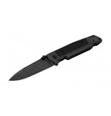 Walther Q5 folding knife Steel Frame Folder Blackwash Plain