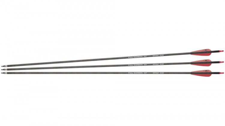 NXG Frecce in carbonio 30" Spine 400 - 3 pz.