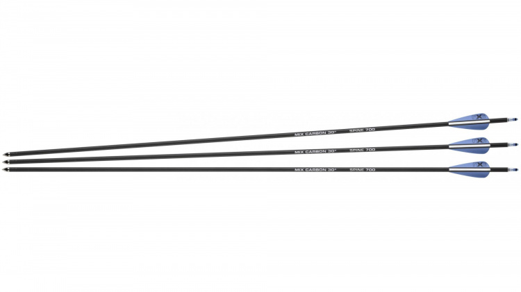 NXG Carbonmix arrows 30" Spine 700 - 3 pcs.