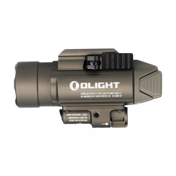 OLight Baldr Pro Tactical 1.350 lumen e laser verde - TAN