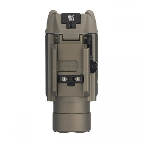 OLight Baldr Pro Tactical 1 350 lumens et laser vert - TAN