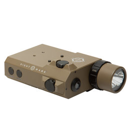 Sightmark Lampe de poche LoPro Visible/IR Combo laser vert - TAN