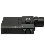 Sightmark Combo de mira láser verde visible/IR con linterna LoPro - BK