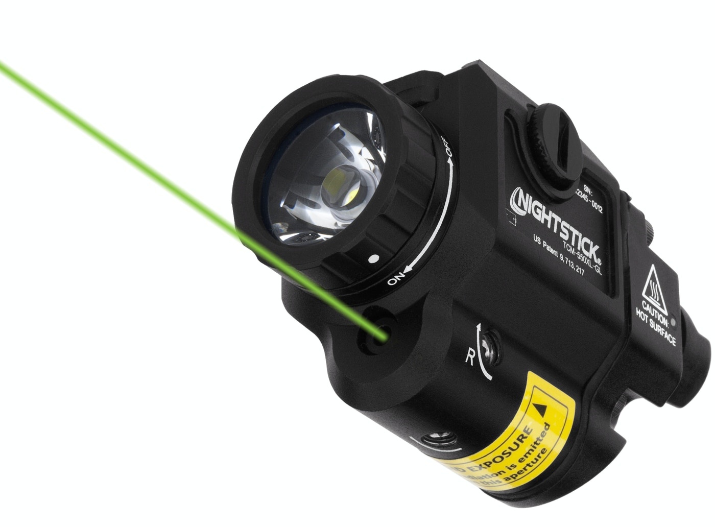 Nightstick Combinazione laser e luce compatta TCM-550XL-GL - BK