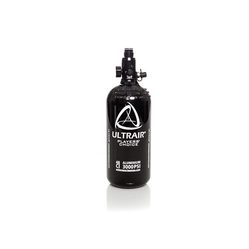 ASG HPA aluminum tank 0.8 liter, 48ci, 3000 psi incl. regulator