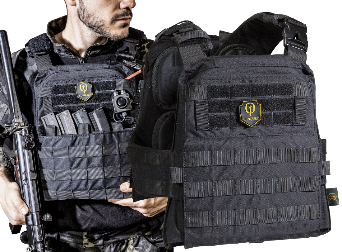 CONQUER Tactical CVS Series - Combat Vest System Plate Carrier