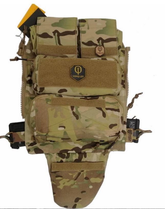 CONQUER Tactical C2 Elite back panel