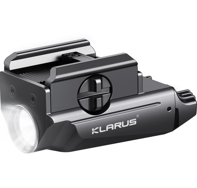 Klarus Kompaktowa lampa pistoletowa GL1 na szynę — 600 lumenów