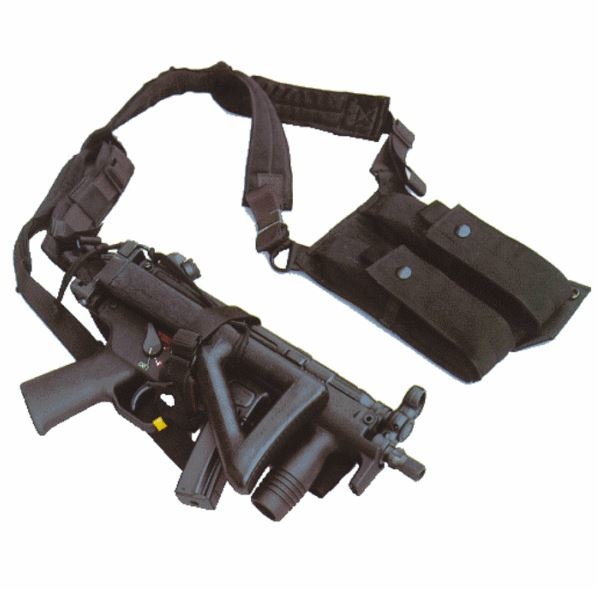 Mil-Force Shoulder holster for MP5K, MP7, M11, Vz61 - BK