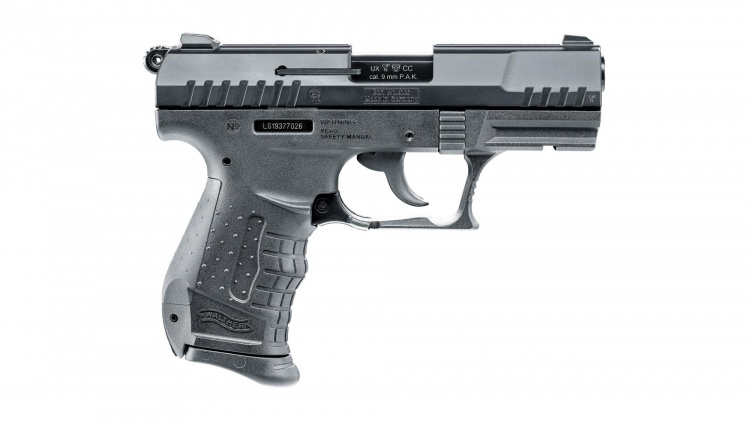 Walther P22 Ready 9 mm P.A.K. - BK