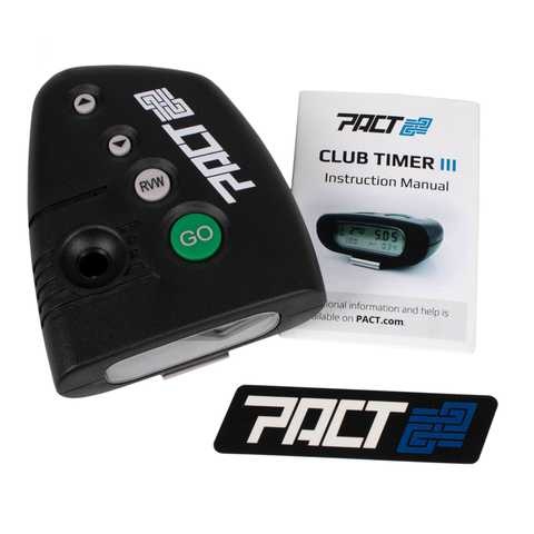 PACT Club Timer III - Minuterie de tir