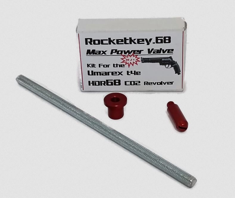 Rocketkey HDR 68 e PS-110 - válvula de ajuste de 20 Joules