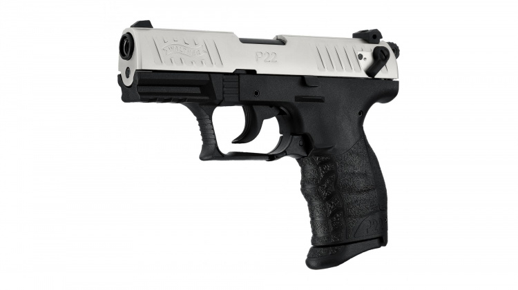 Walther P22Q signal pistol 9 mm PAK, nickel finish