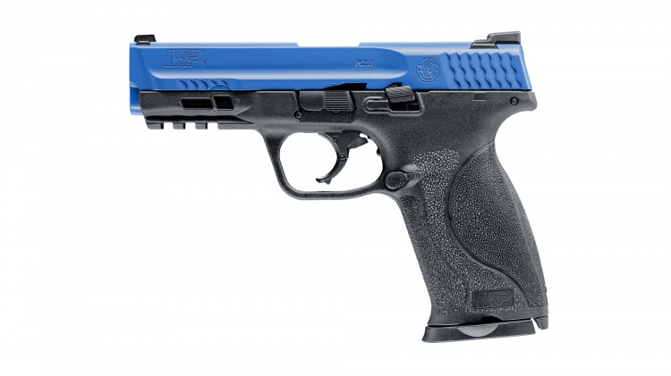 Umarex M&P 2.0 LE T4E Kal. 43 5,0 Joule - blauer Schlitten