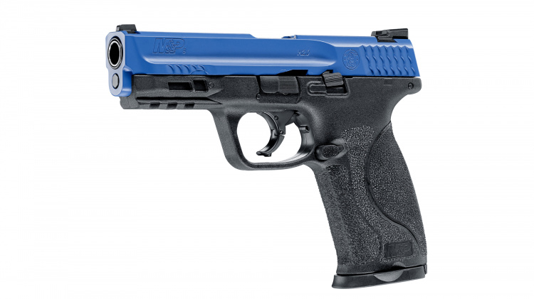 Umarex M&P 2.0 LE T4E Kal. 43 5,0 Joule - blauer Schlitten
