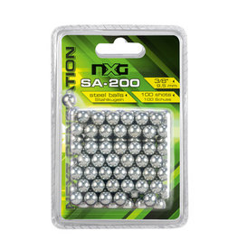 NXG Bolas de acero SA-200 9,5 mm - 100 piezas