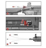 VFC H&K HK416 CQB V3 AEG 1.0 Joule - BK