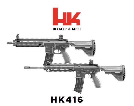 VFC H&K HK416 D V3 AEG 1.0 Dżul - BK